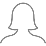 Profile Female SVG Icon